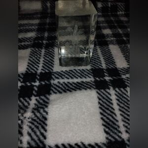 Laser Etched Unicorn Cube Made From Glass